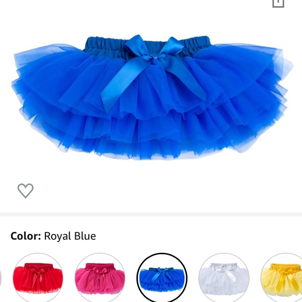 New Blue Baby TuTu - Picture 6 of 8